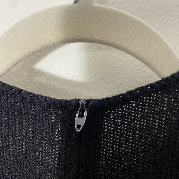 Vintage Pat Sandler for Wellmore beaded sequin long sleeve Sweater Dress - Picture 7 of 11